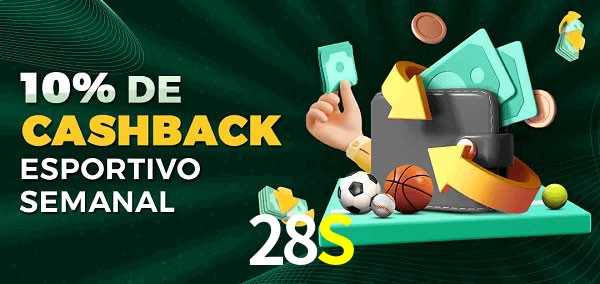 10% de bônus de cashback na 28S